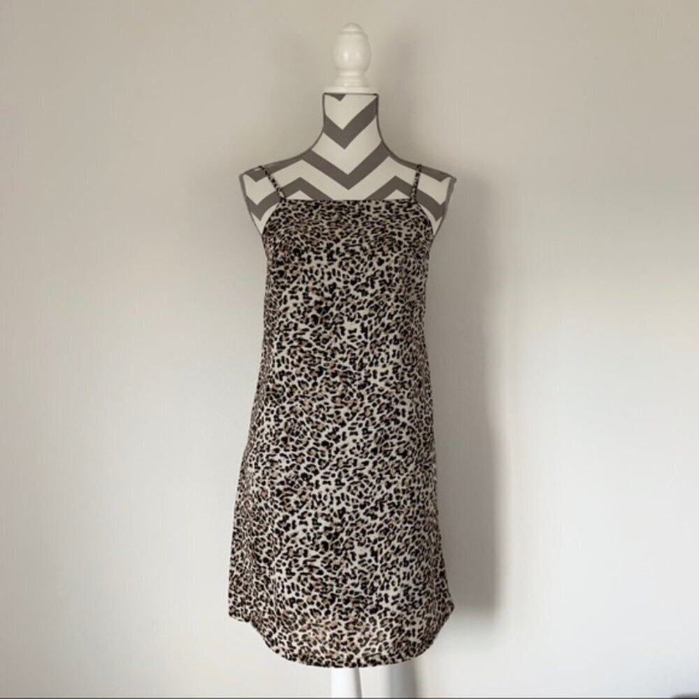Japna Leopard Animal Print Dress || NWT